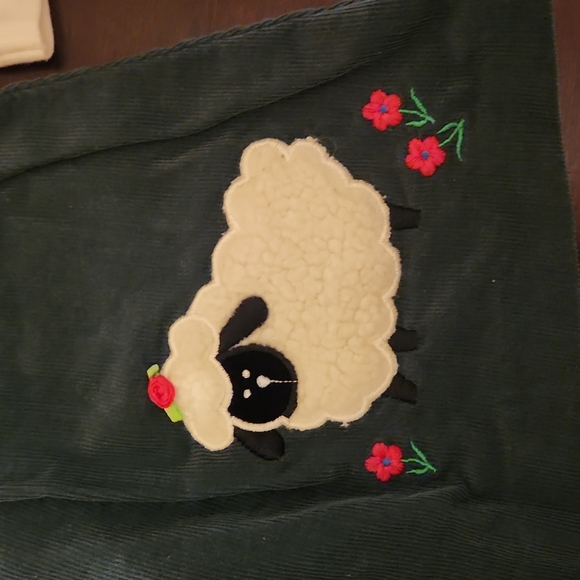 Corduroy Jumper Dress with Turtleneck - 2T - Picture 2 of 3